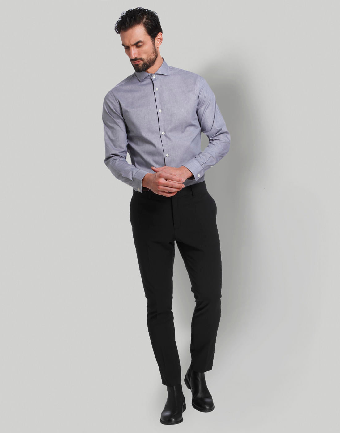 Black Full Sleeves Shirt