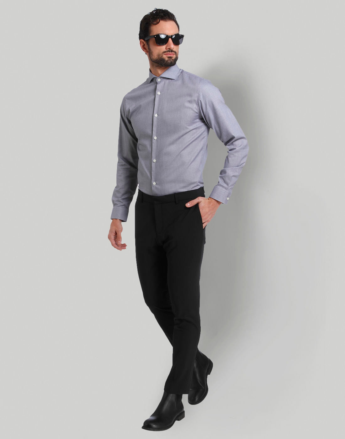 Black Full Sleeves Shirt
