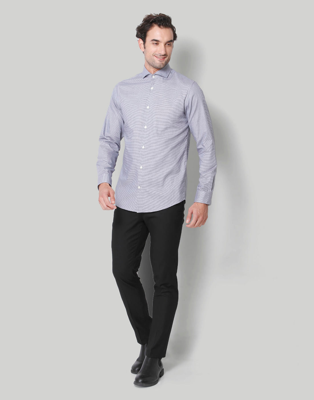 Black Full Sleeves Shirt
