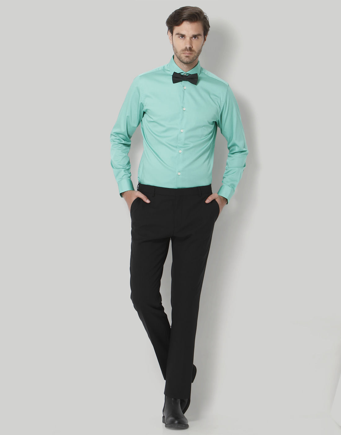 Green Full Sleeves Shirt