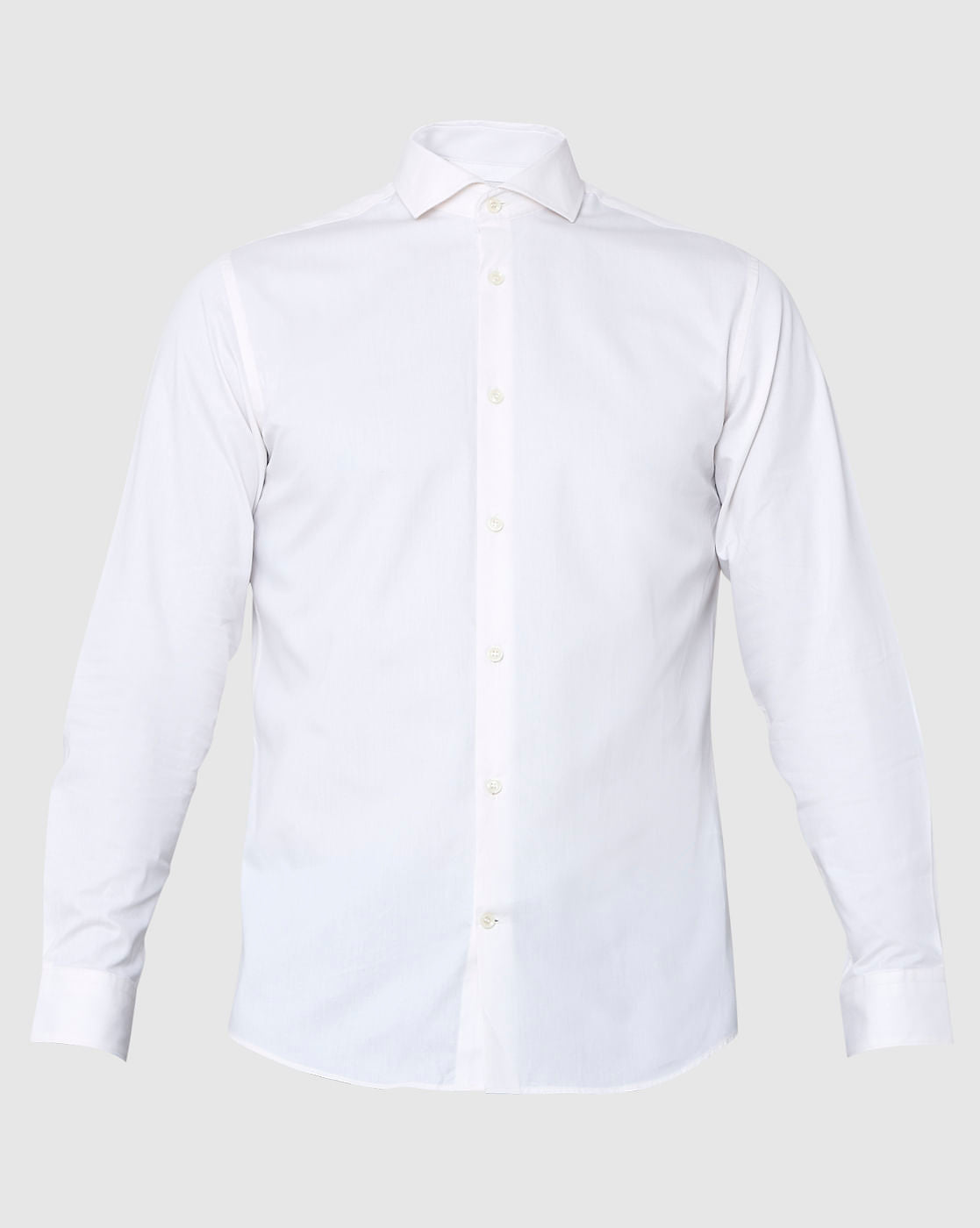 White Full Sleeves Shirt