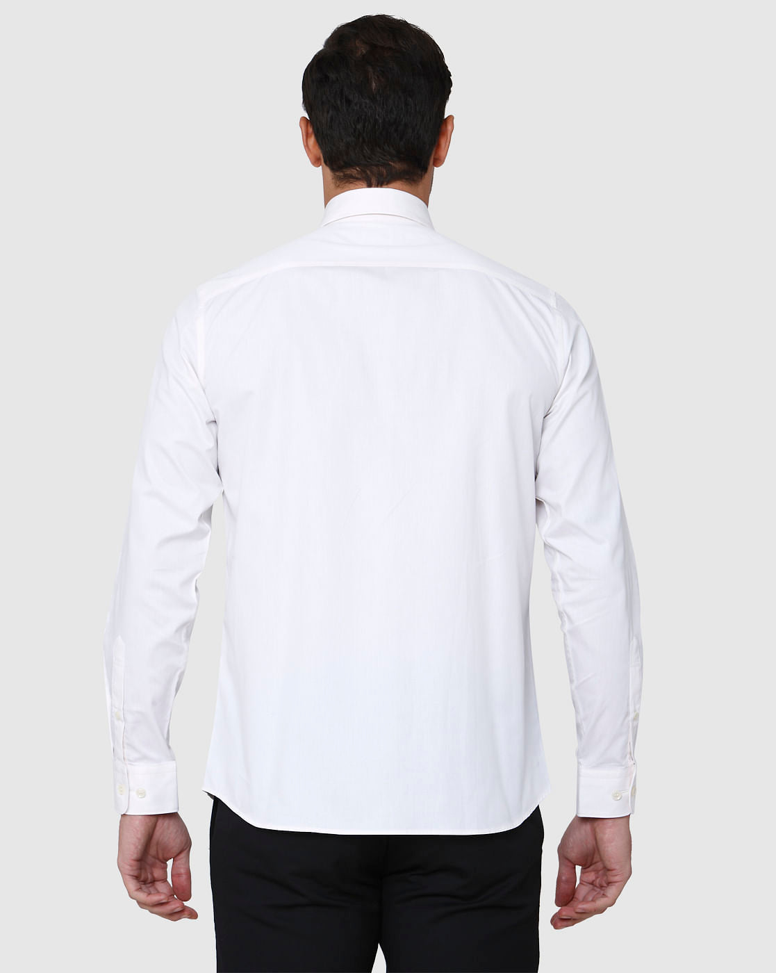 White Full Sleeves Shirt