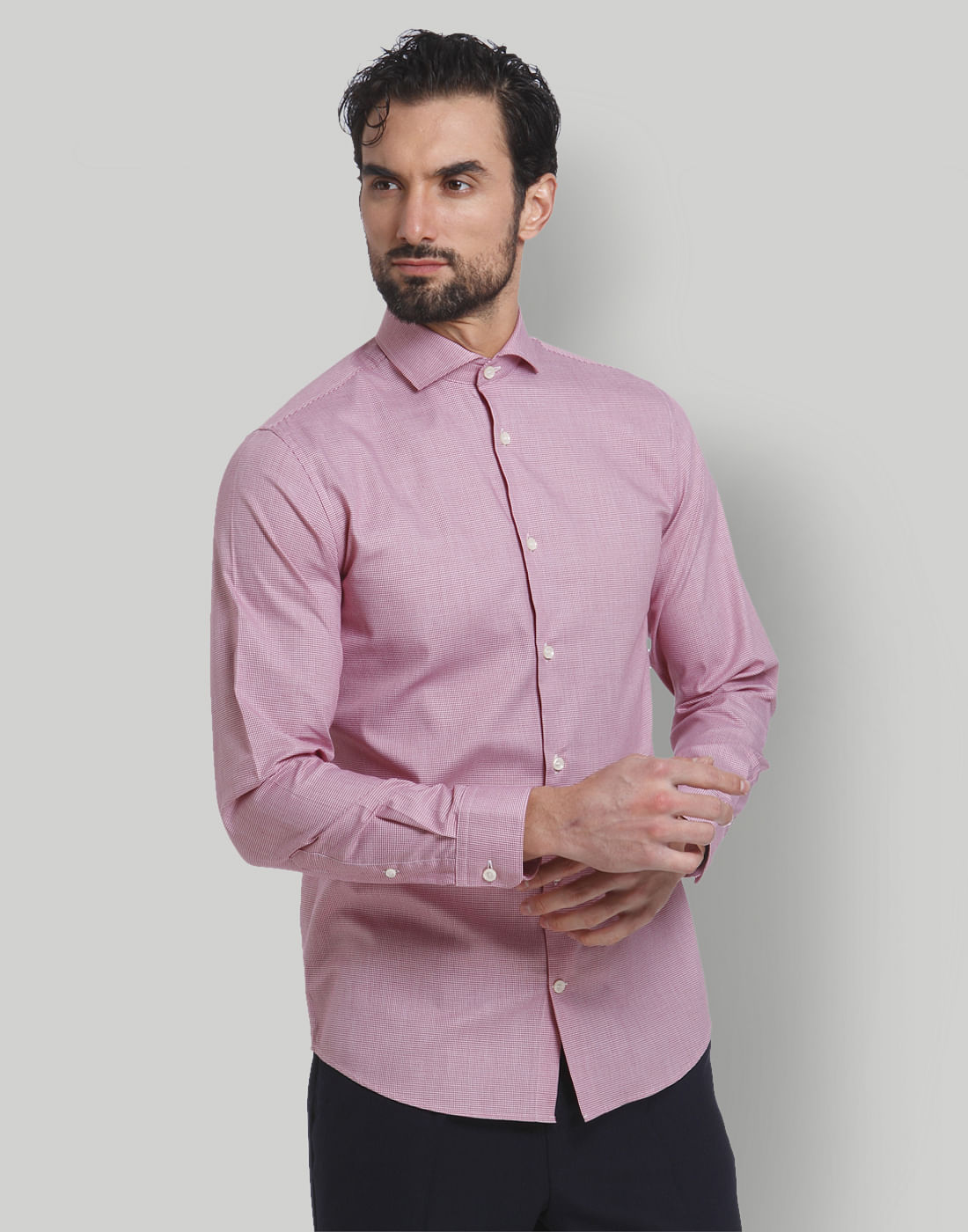 Red Full Sleeves Shirt