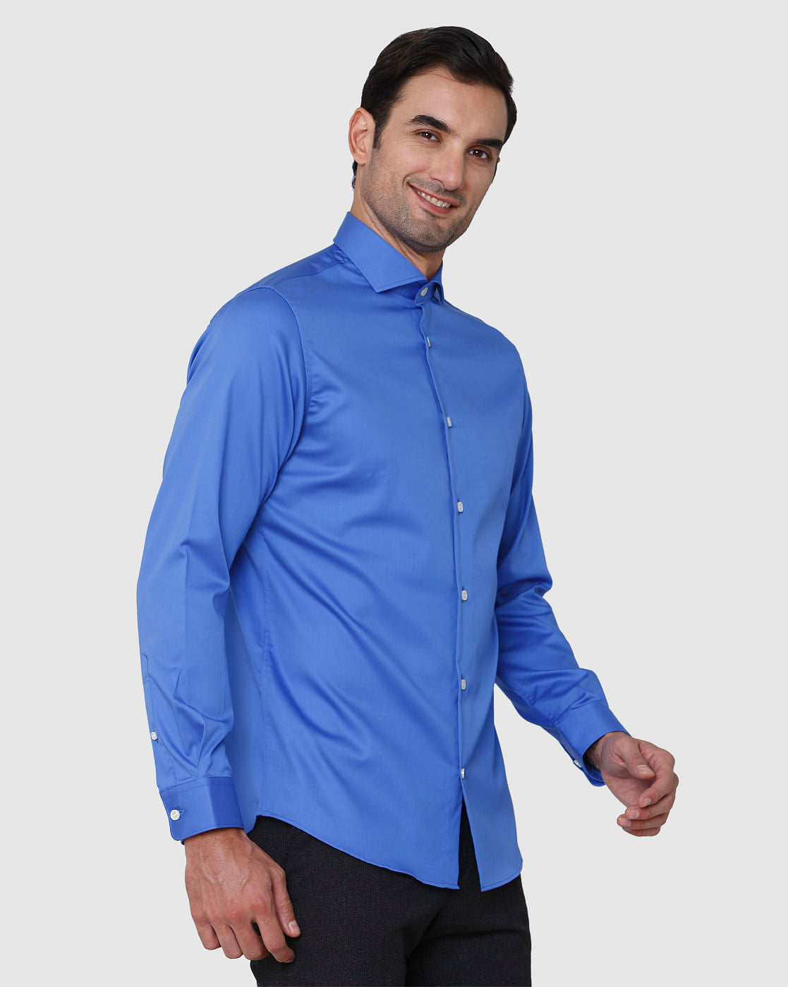Blue Full Sleeves Shirt