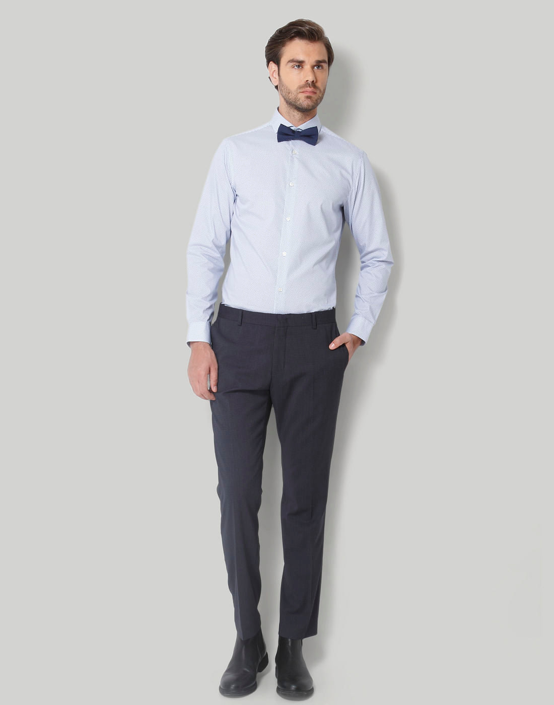 White Full Sleeves Shirt