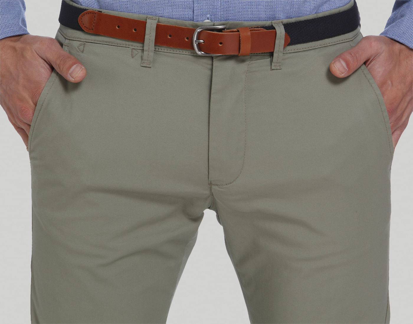 Grey Chinos
