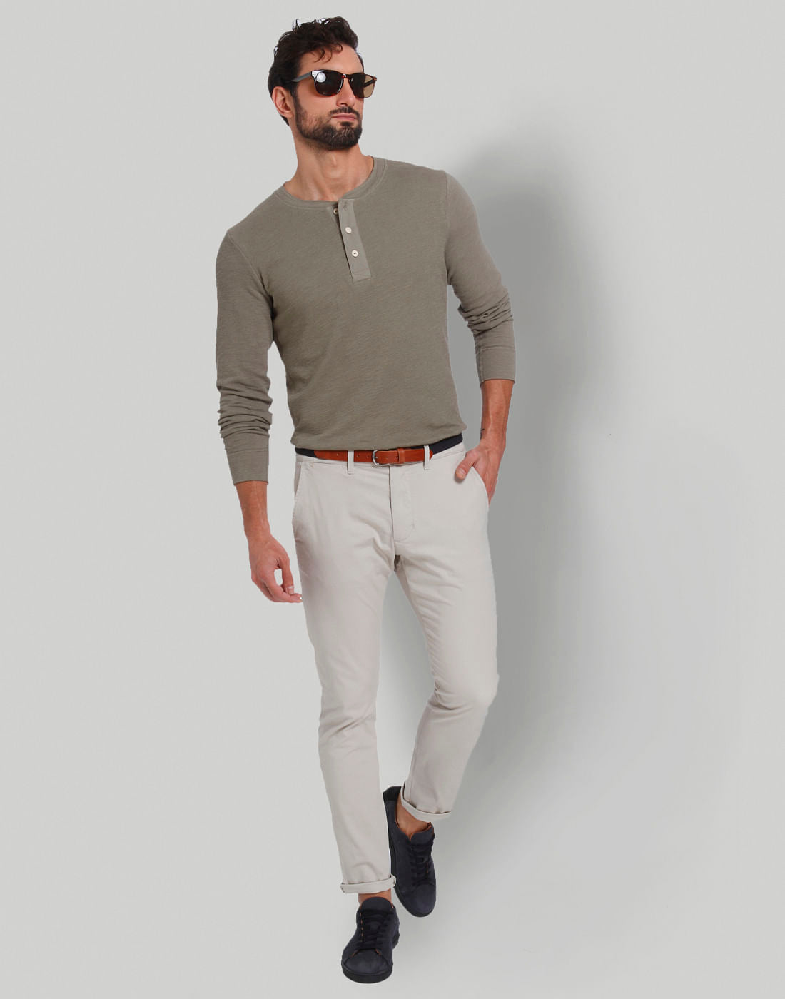 Grey Chinos