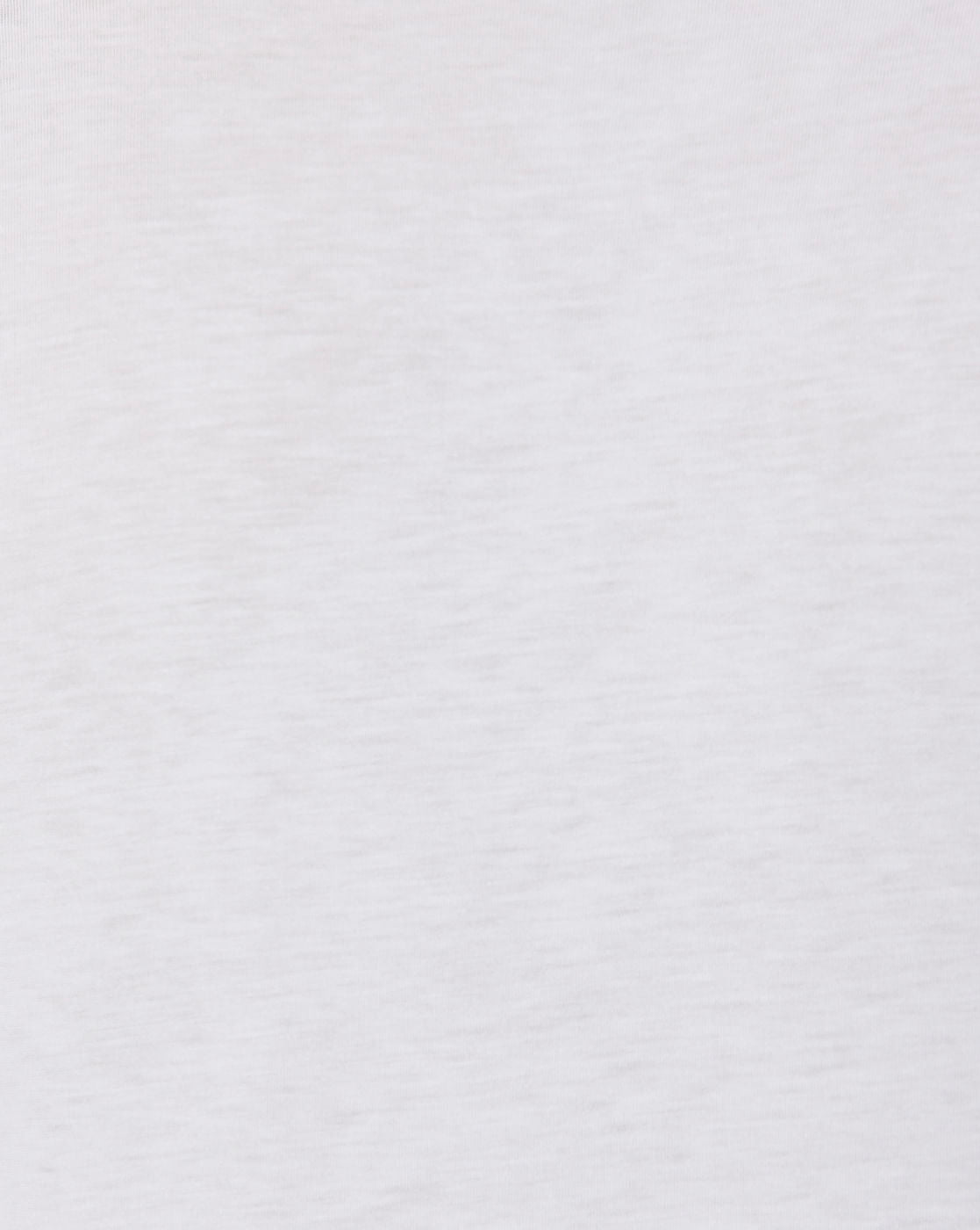 White Slim Fit V Neck T-Shirt