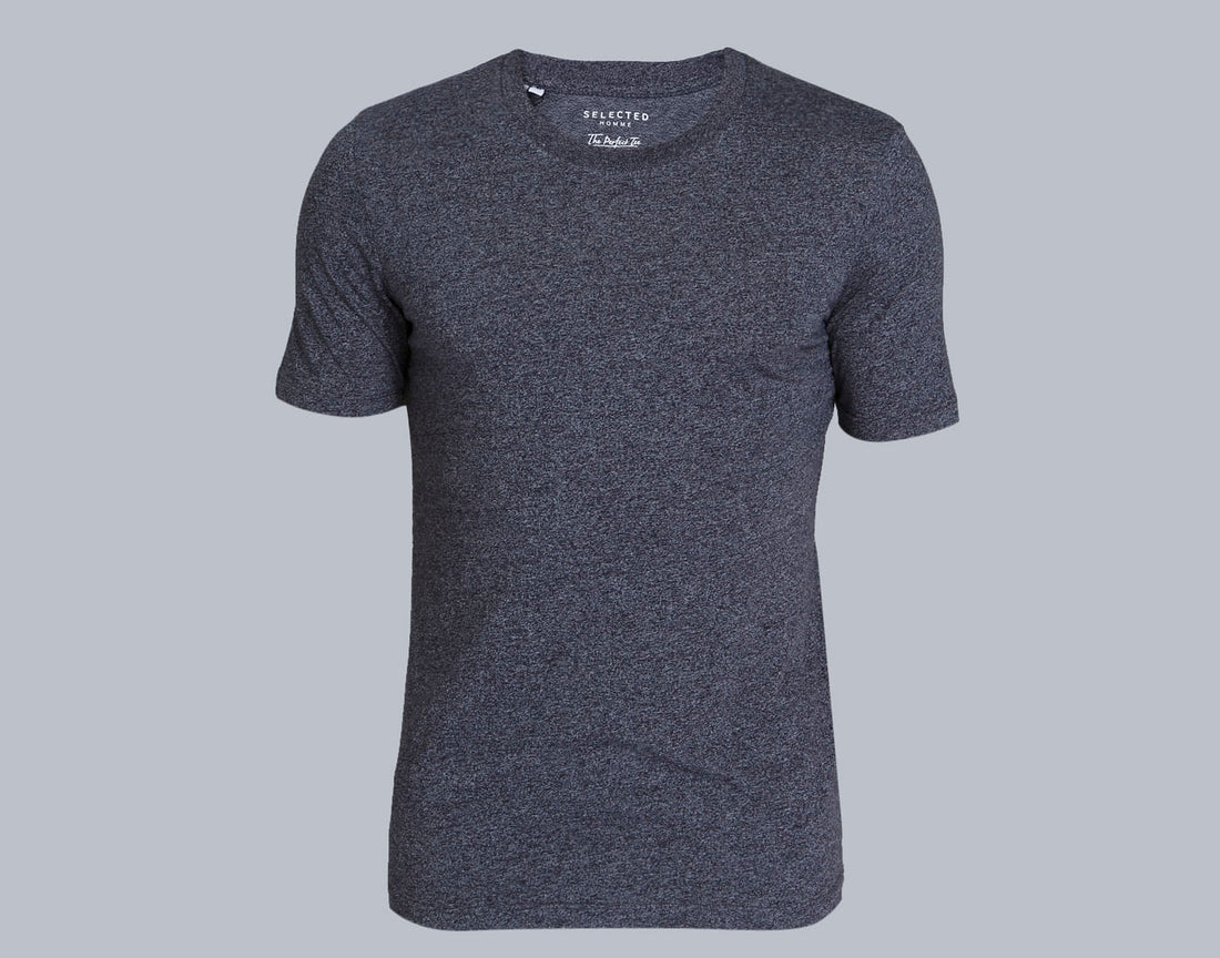 Blue Crew Neck T-Shirt