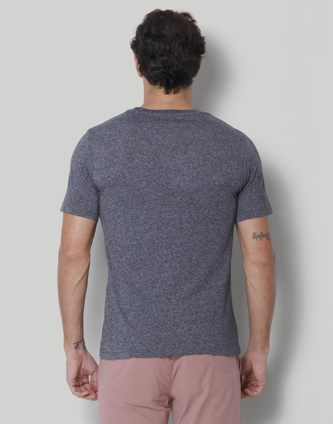 Blue Crew Neck T-Shirt