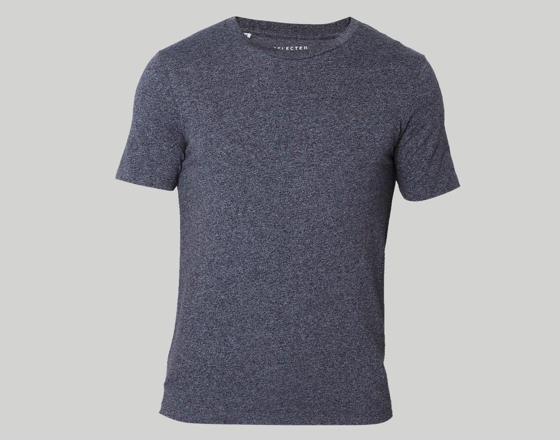 Blue Crew Neck T-Shirt
