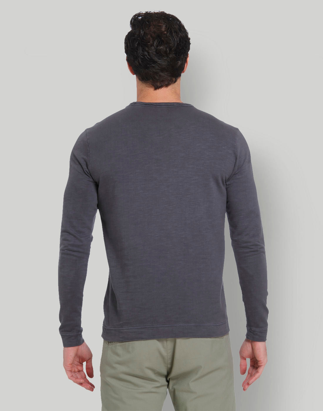 Blue Crew Neck T-Shirt