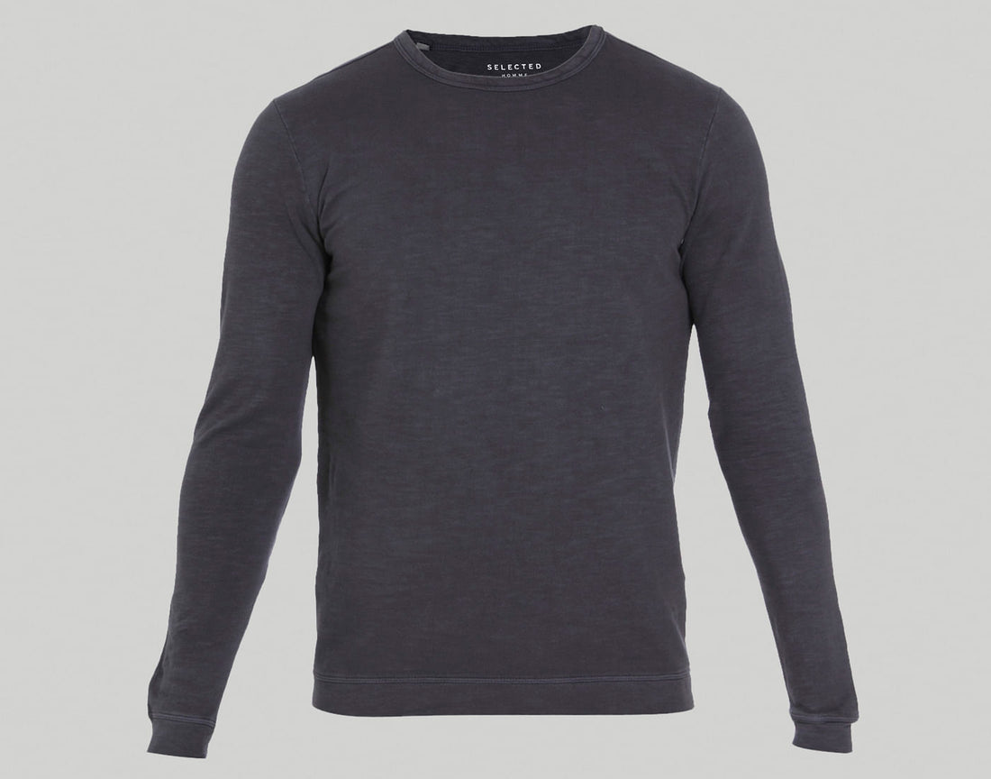 Blue Crew Neck T-Shirt