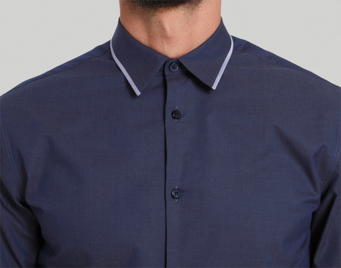 Blue Full Sleeves Shirt