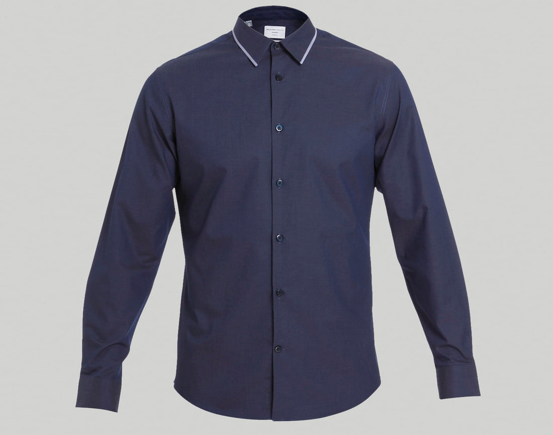 Blue Full Sleeves Shirt
