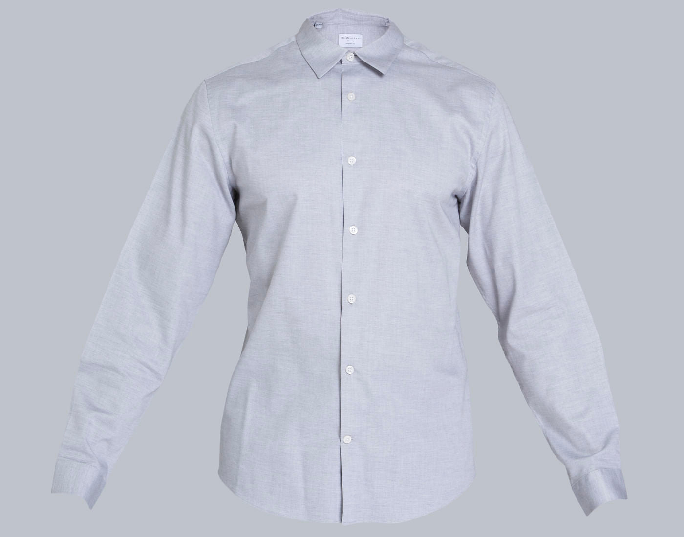 Grey Full Sleeves Shirt