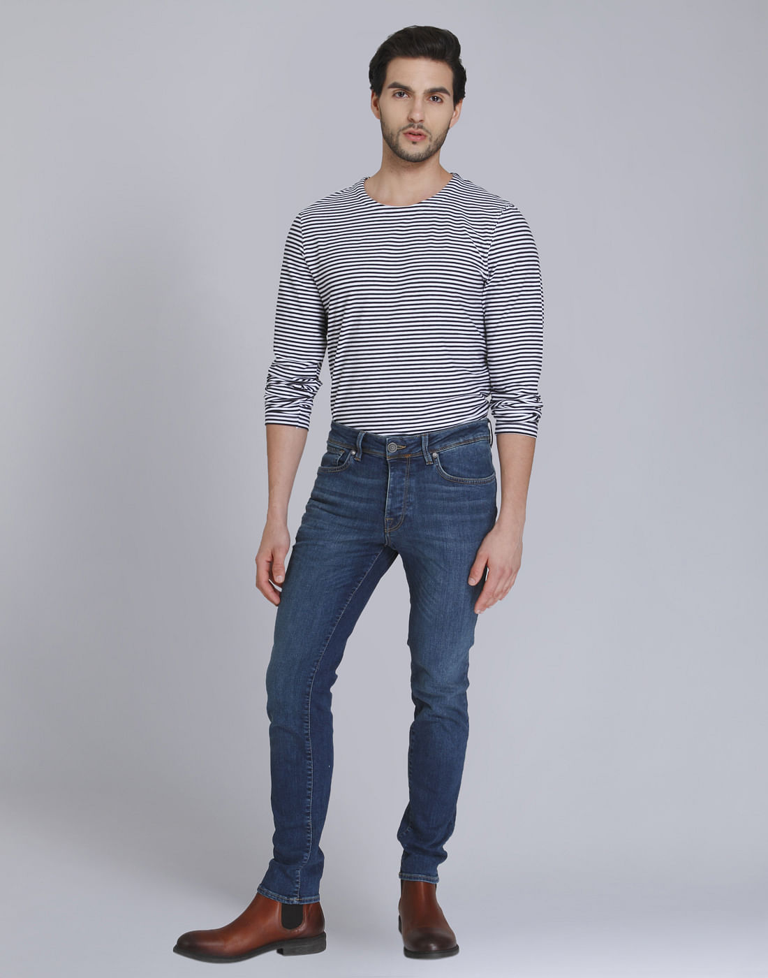 Blue Skinny Fit Jeans