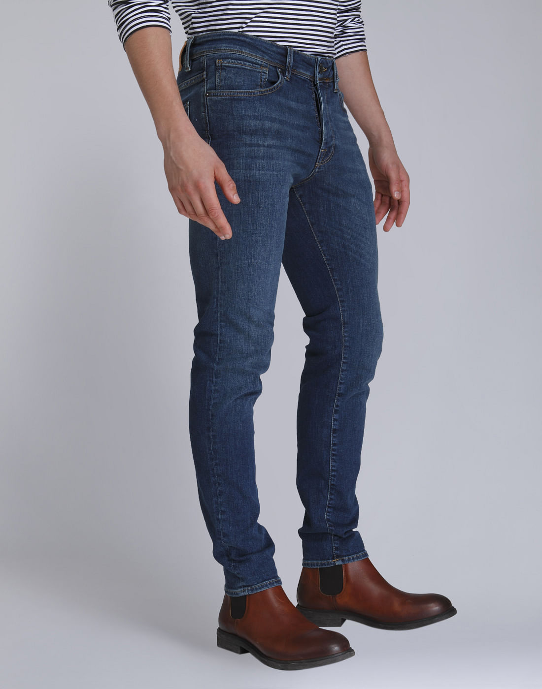 Blue Skinny Fit Jeans
