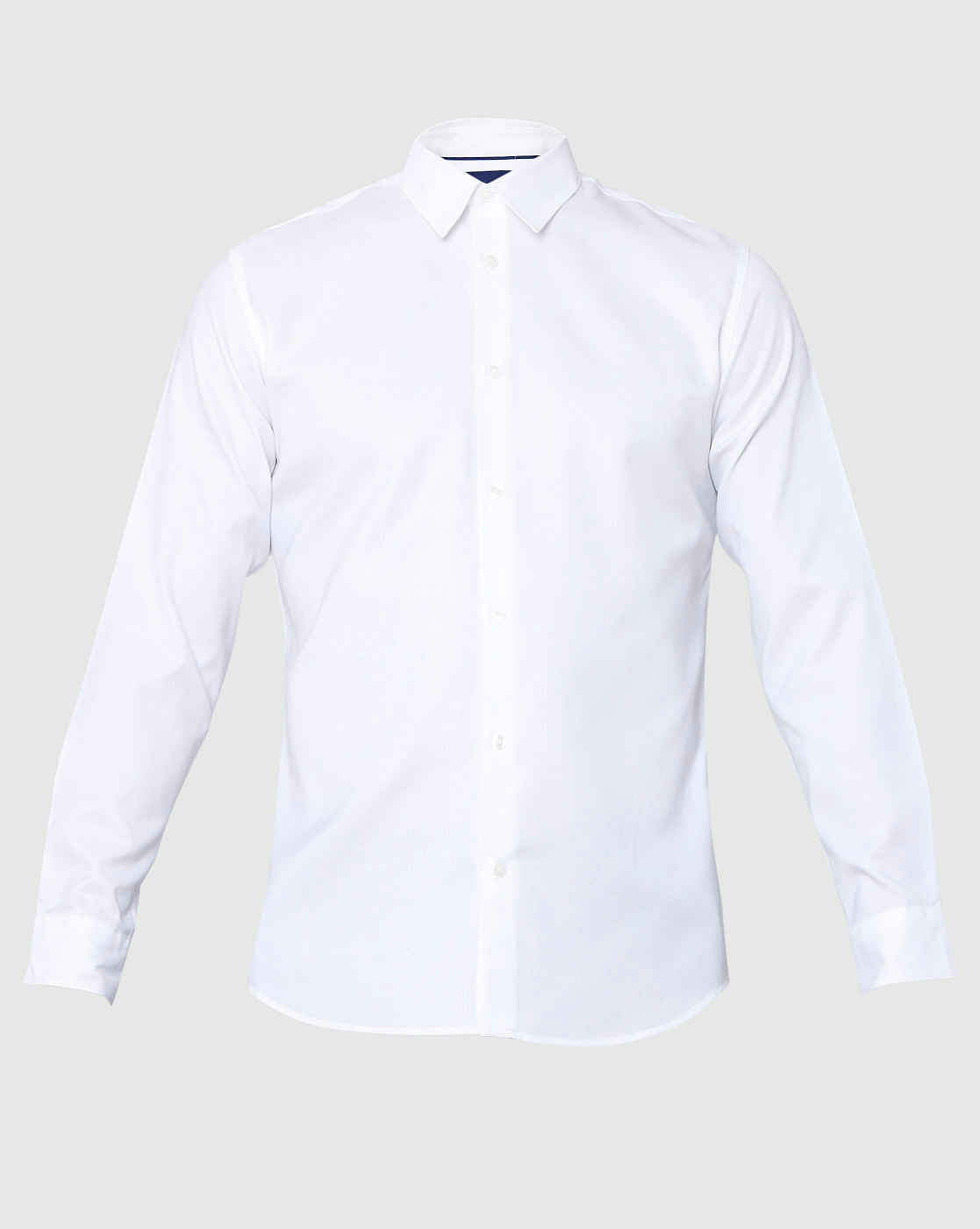 White Full Sleeves Shirt