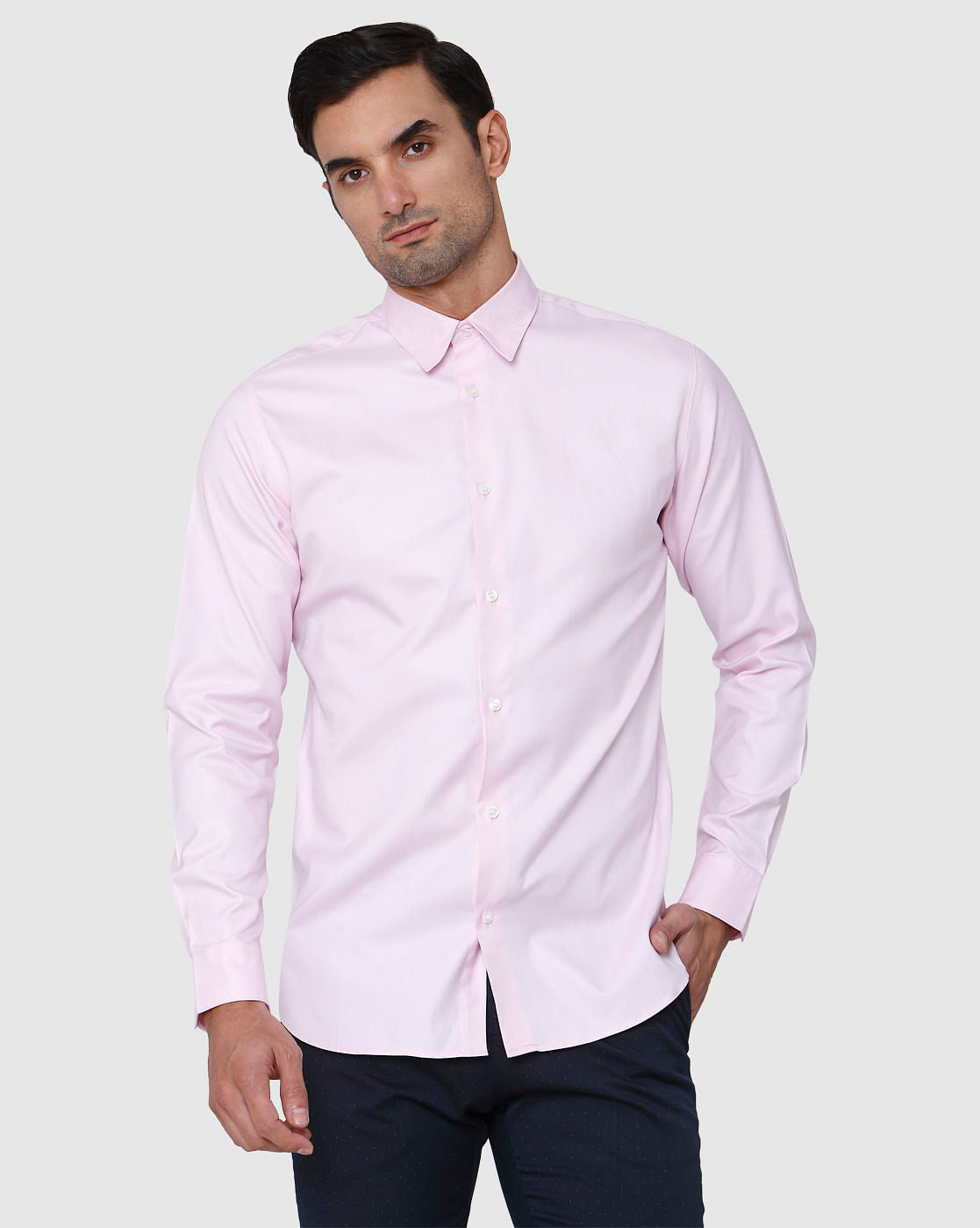 Purple Full Sleeves Shirt