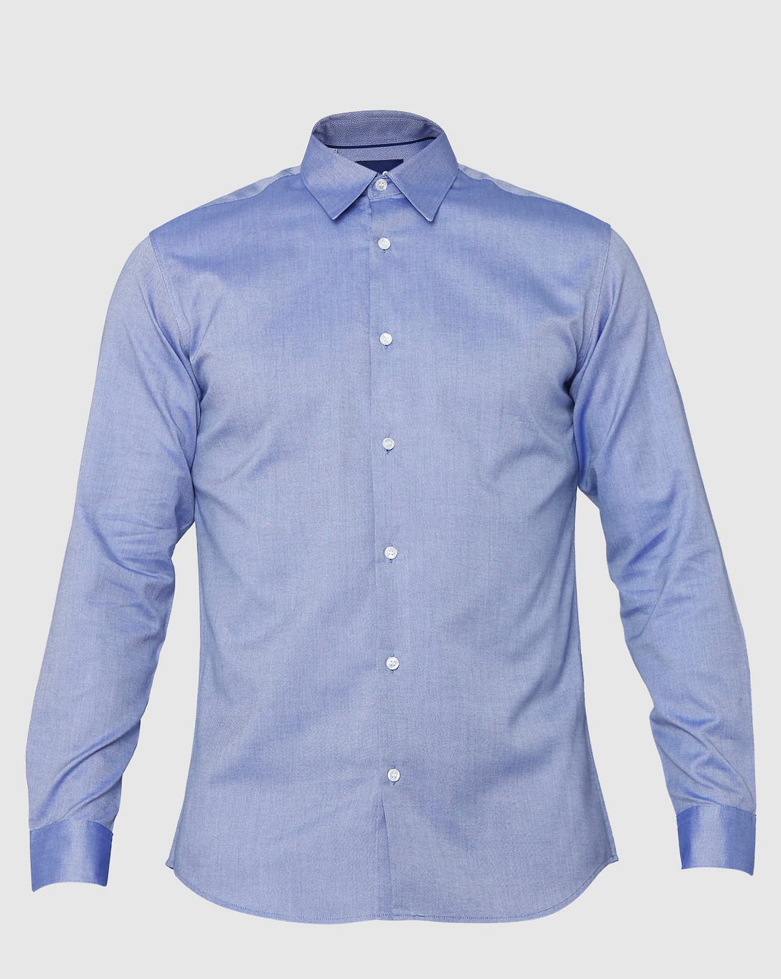Blue Full Sleeves Shirt