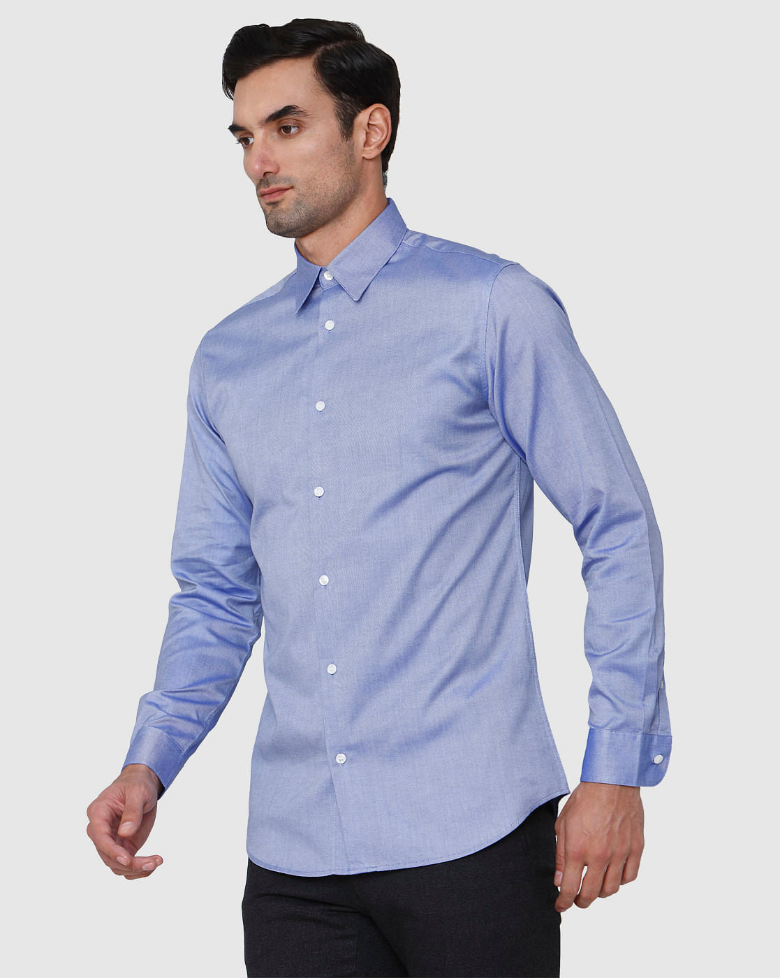 Blue Full Sleeves Shirt