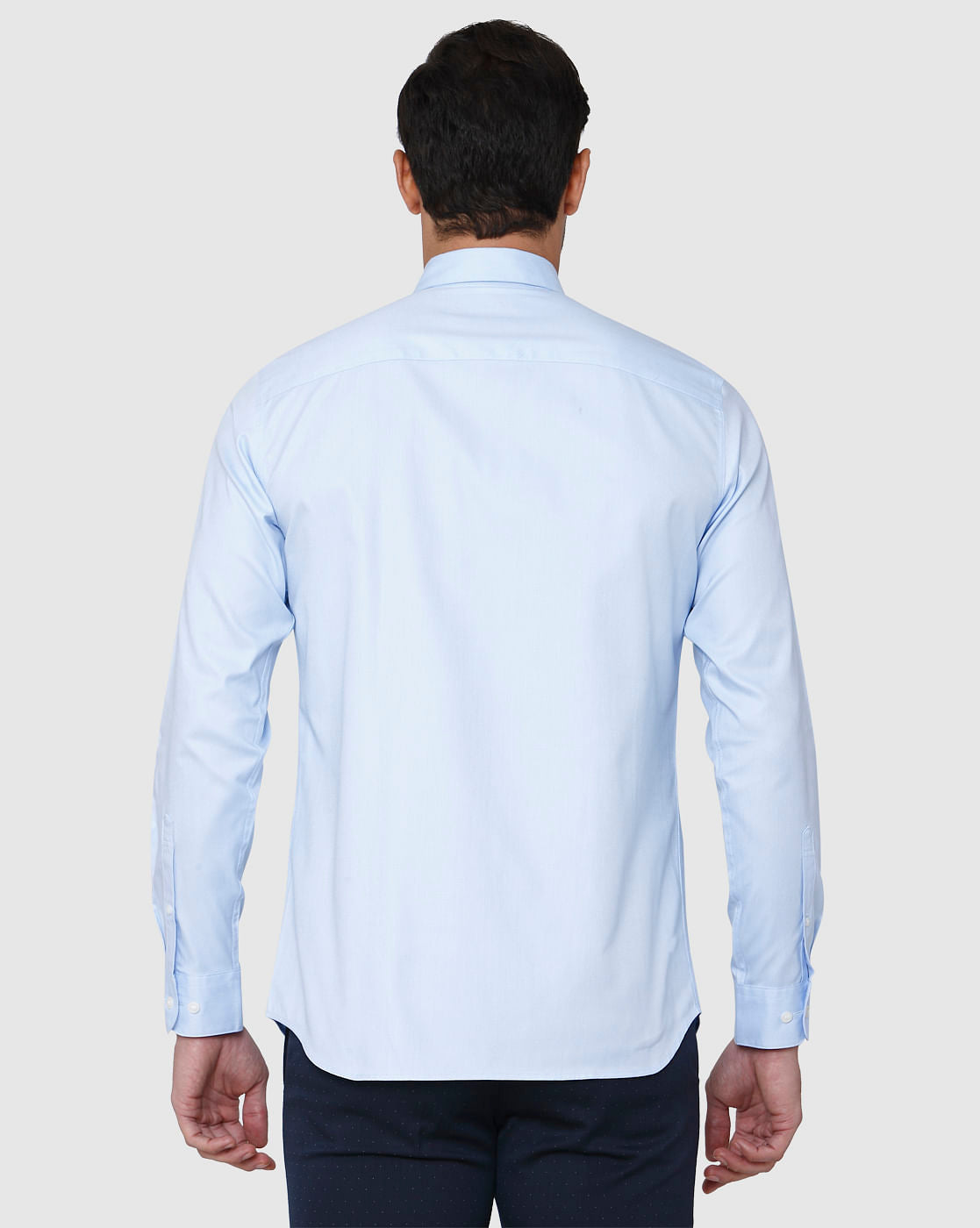 Blue Full Sleeves Shirt