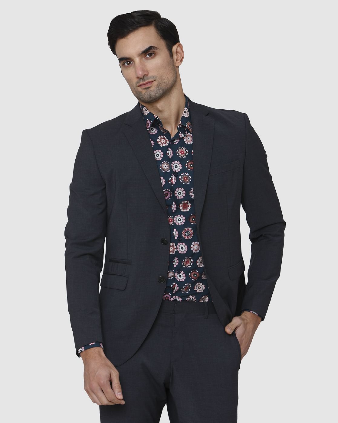 Dark Grey Formal Blazer