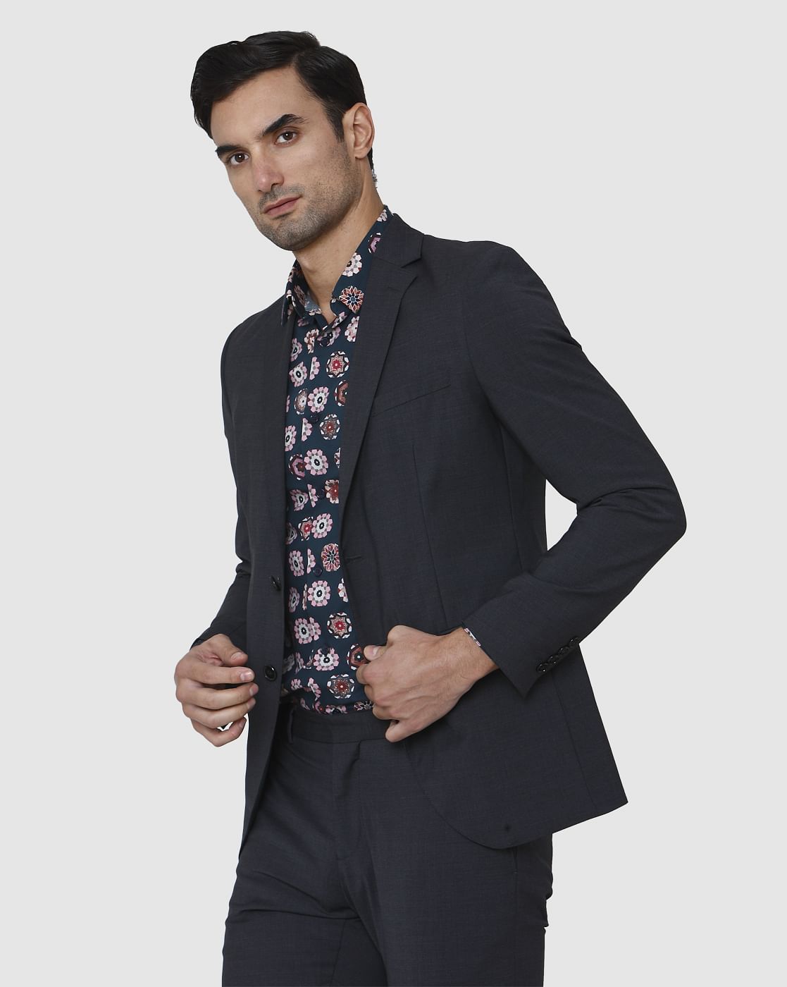 Dark Grey Formal Blazer