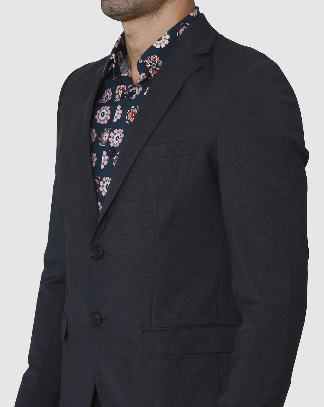 Dark Grey Formal Blazer