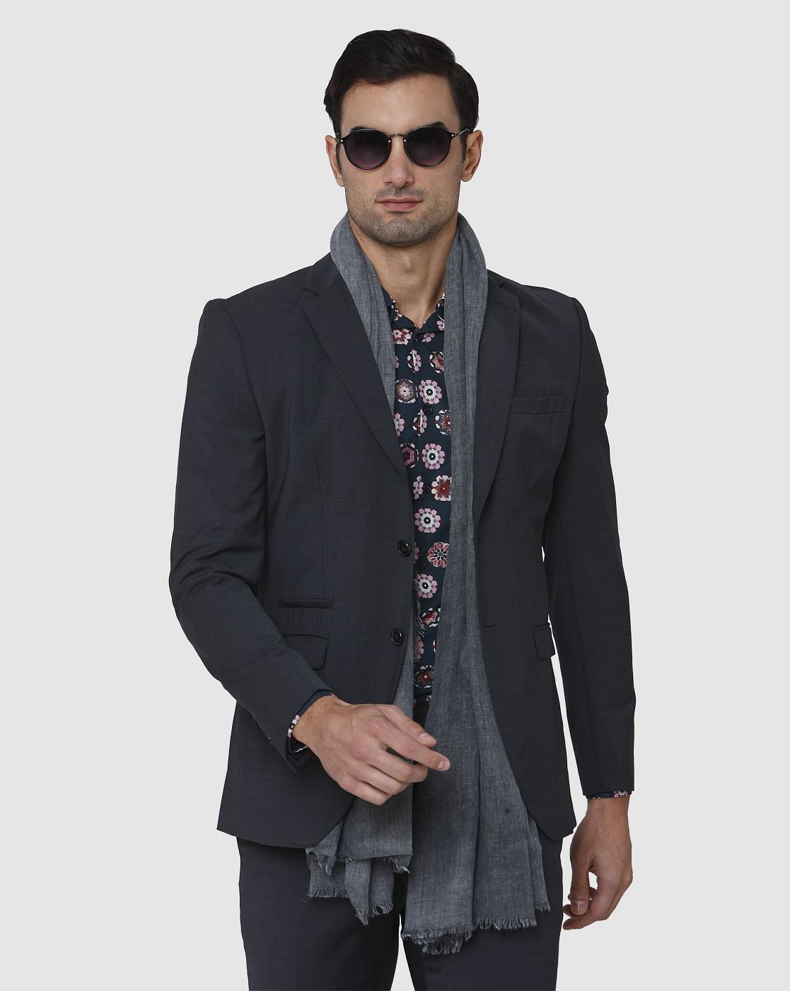 Dark Grey Formal Blazer