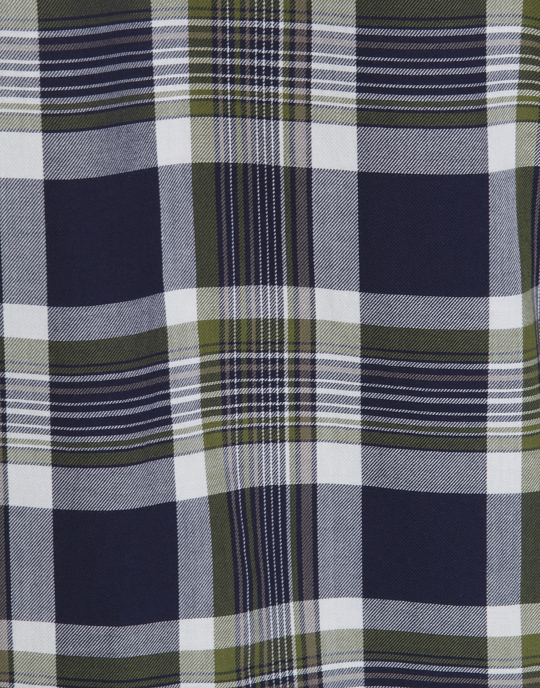 Green Check Full Sleeves Shirt