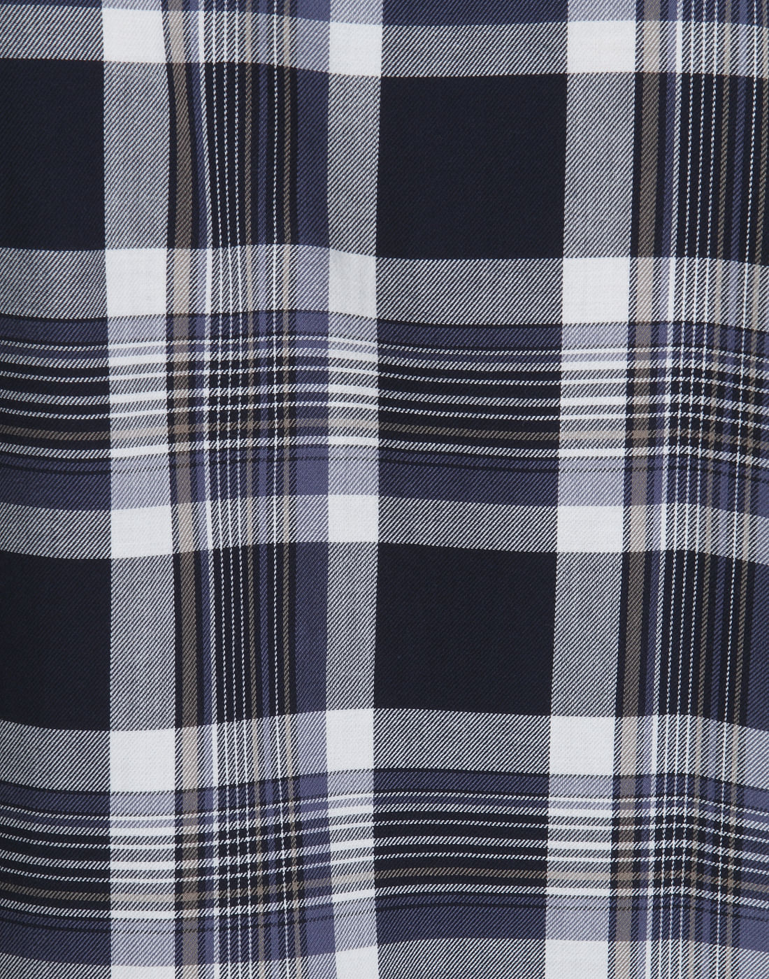 Blue Check Full Sleeves Shirt