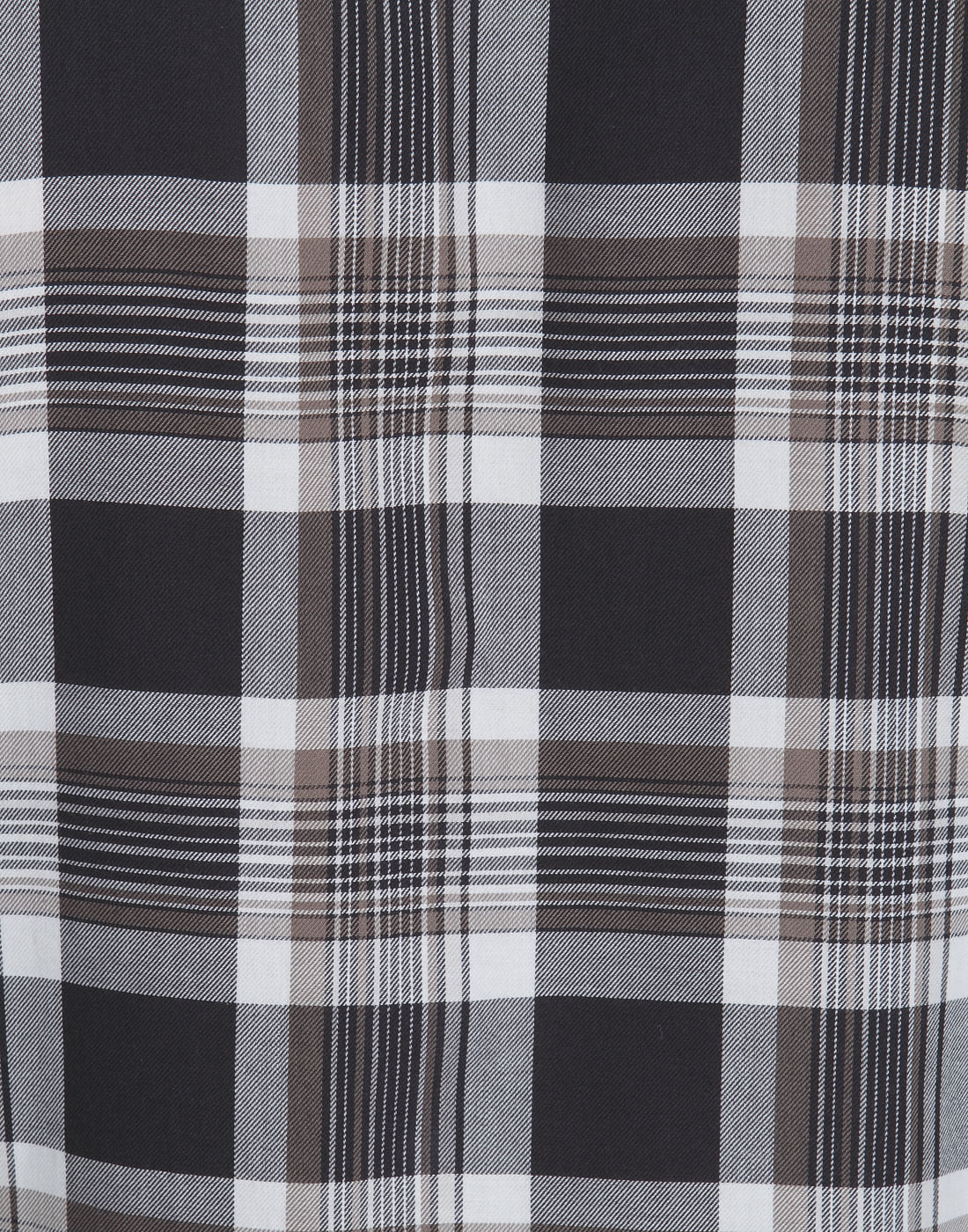 Grey Check Full Sleeves Shirt