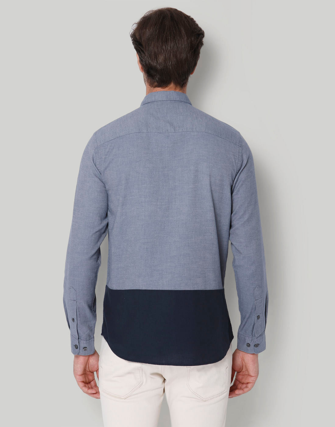 Blue Check Full Sleeves Shirt