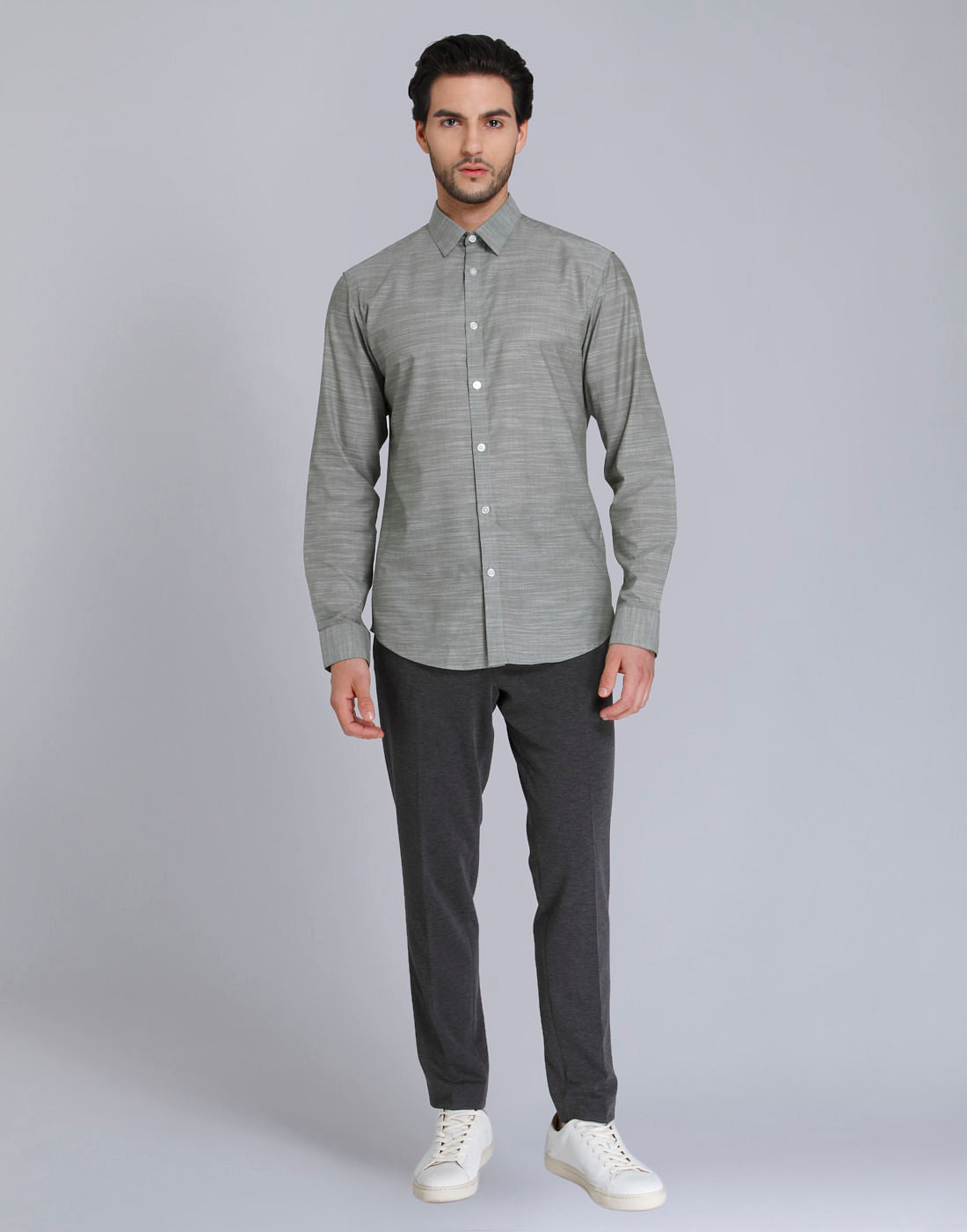 Blue Full Sleeves Shirt