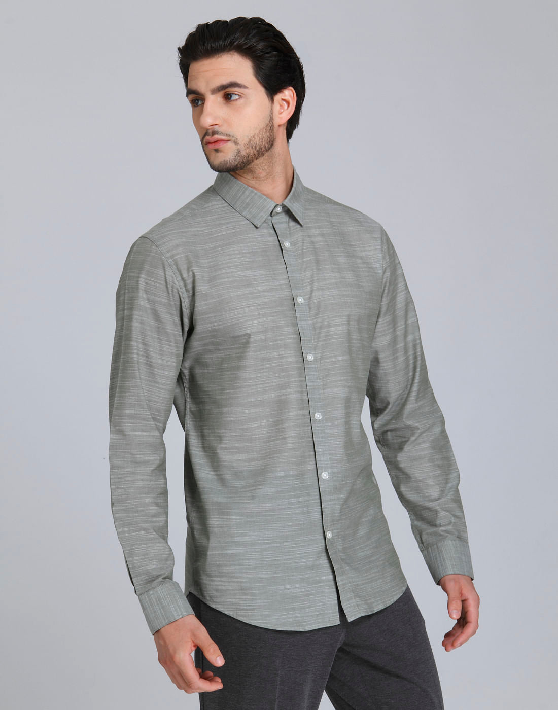Blue Full Sleeves Shirt