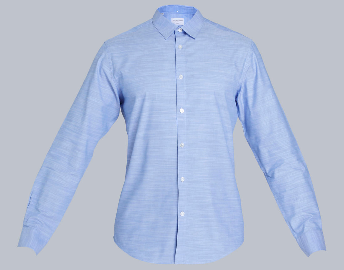 Blue Full Sleeves Shirt