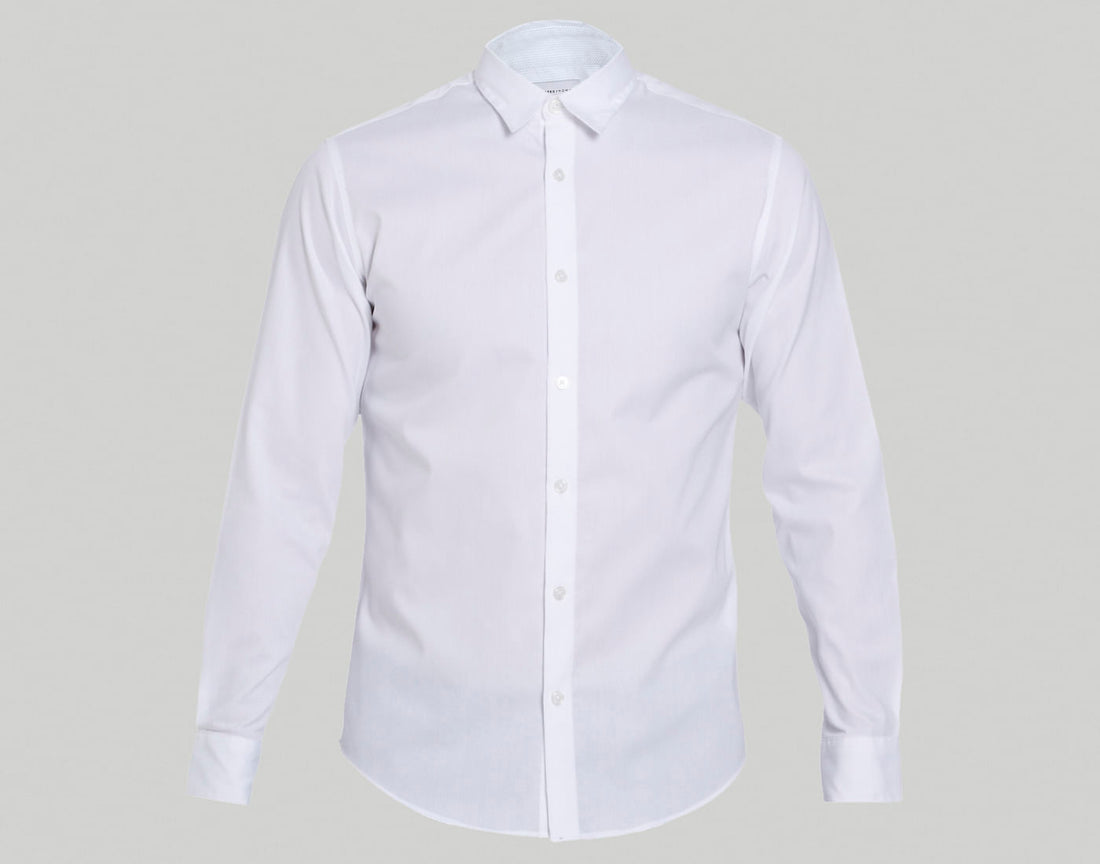 White Full Sleeves Shirt