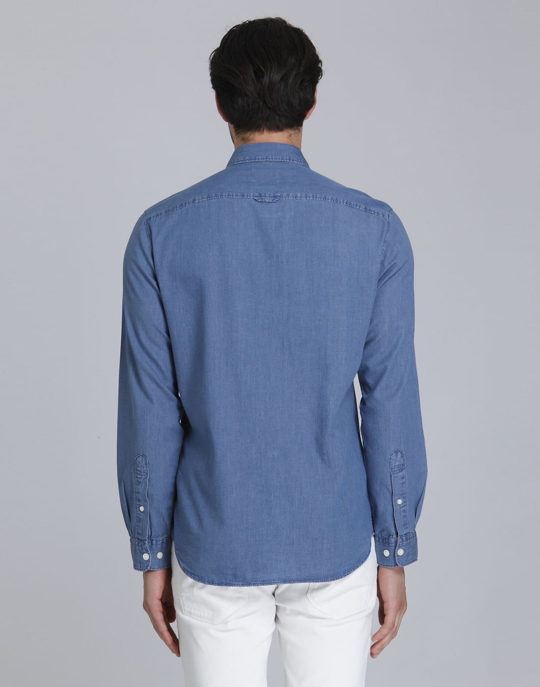Blue Full Sleeves Shirt