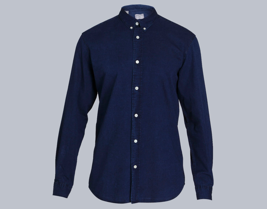 Blue Full Sleeves Shirt