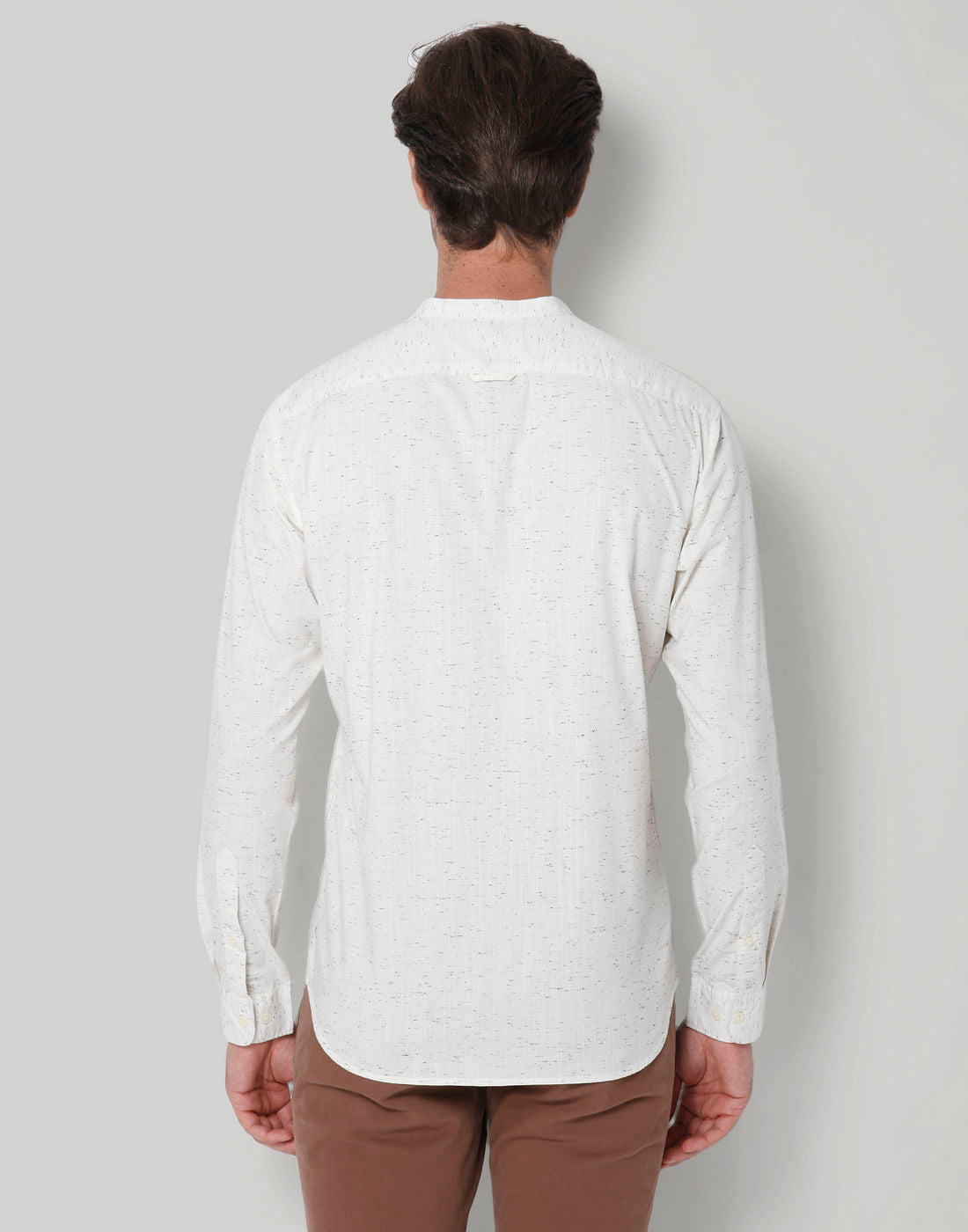 White Full Sleeves Shirt