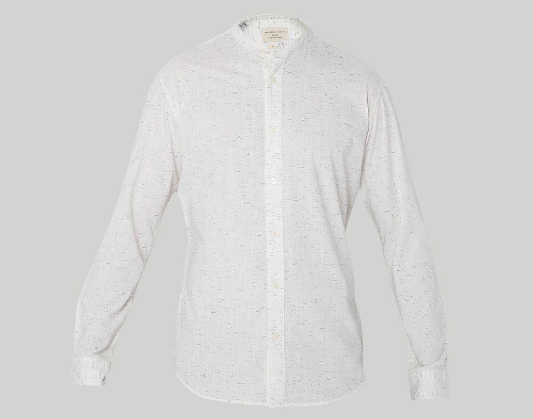 White Full Sleeves Shirt