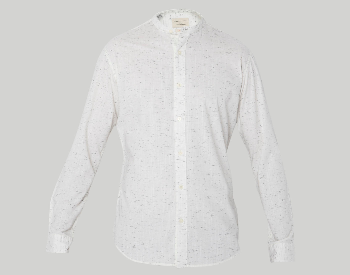 White Full Sleeves Shirt