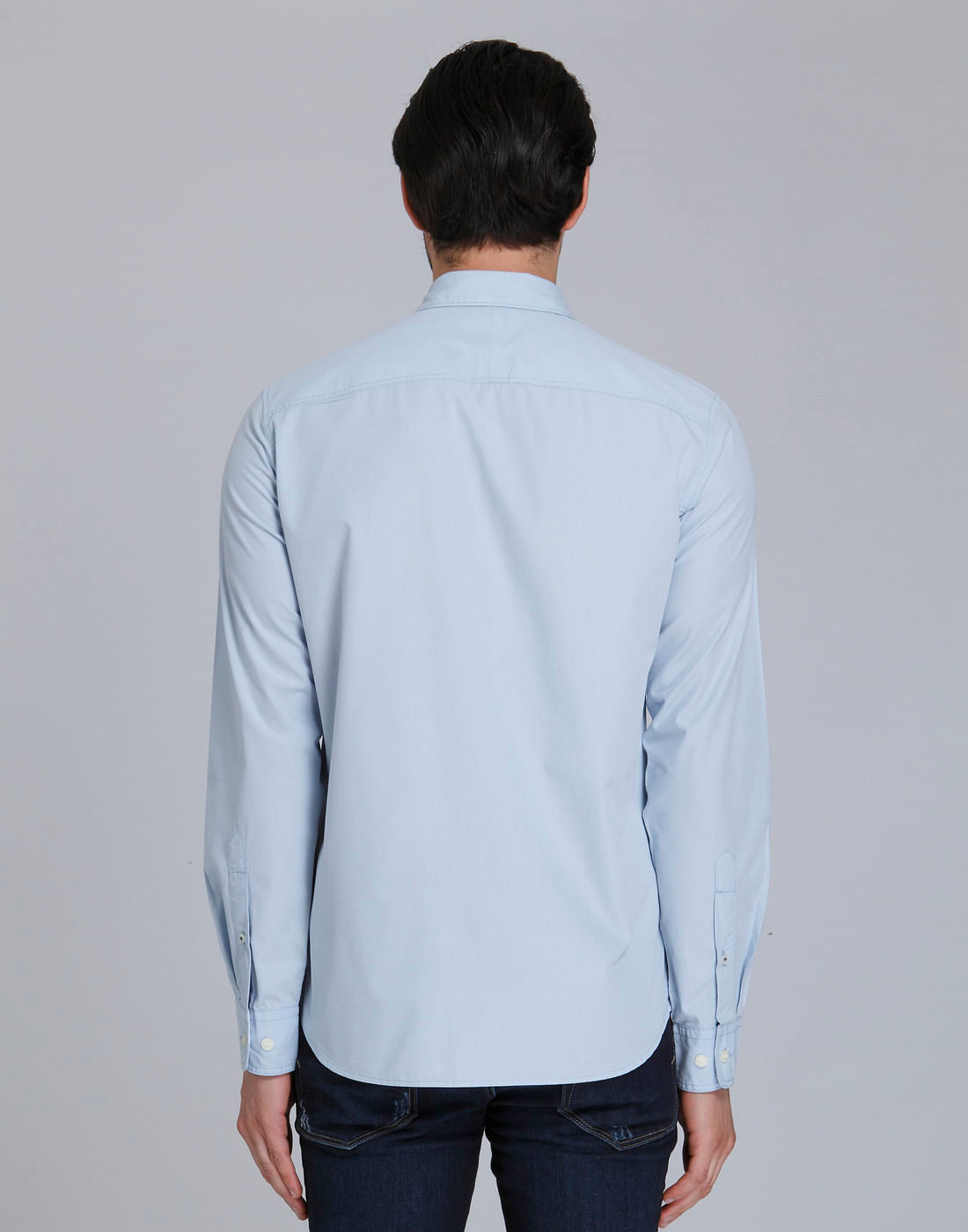 Blue Full Sleeves Shirt