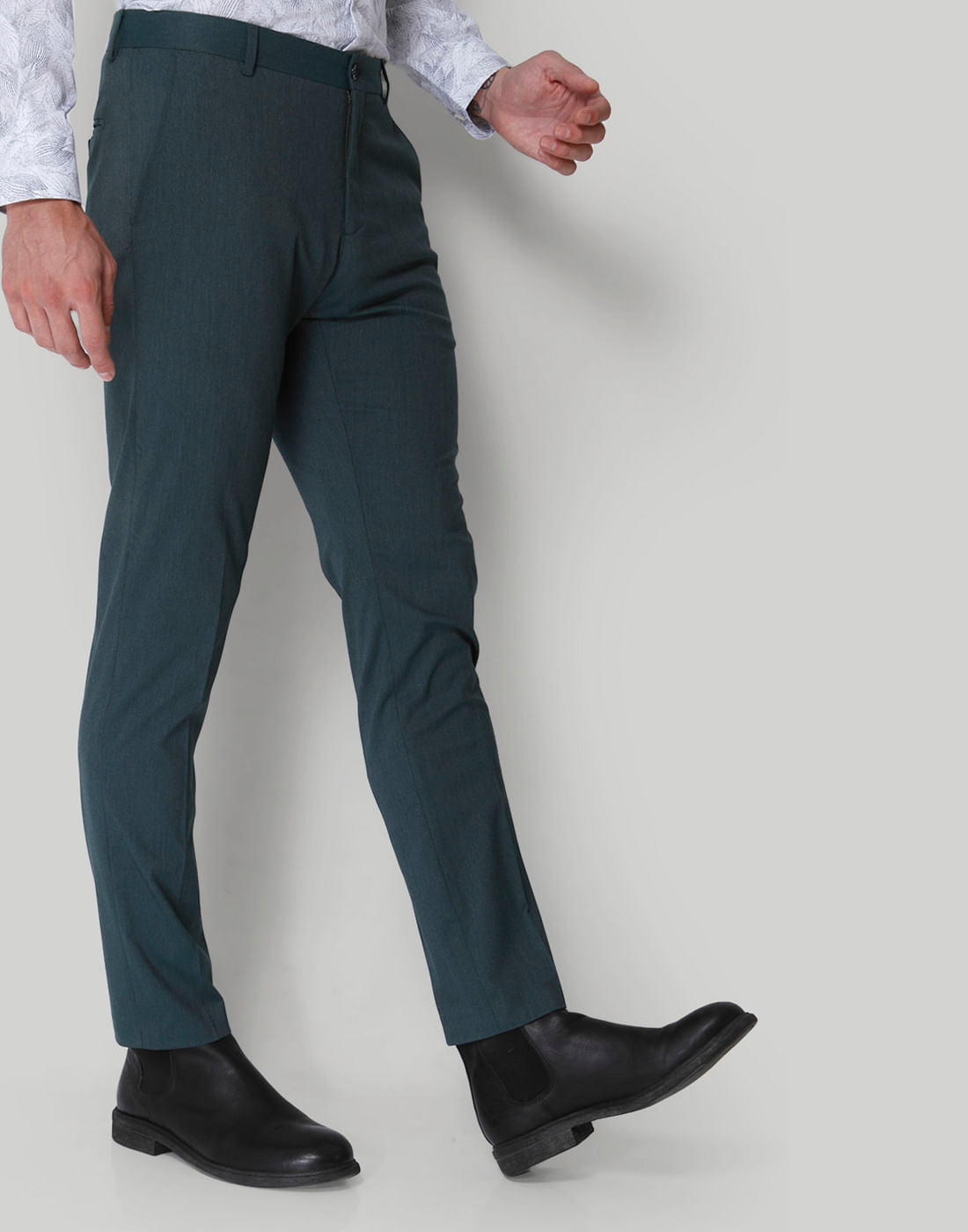 Green Formal Trousers