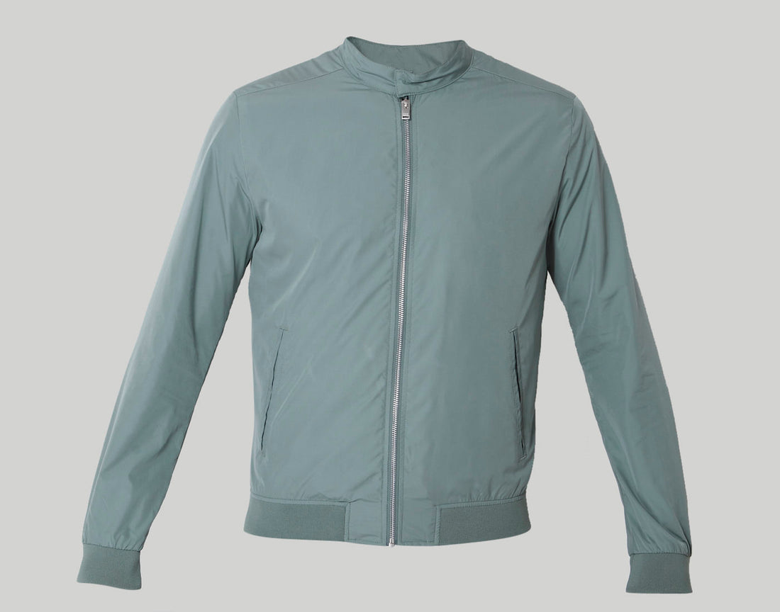 Green Casual Jacket