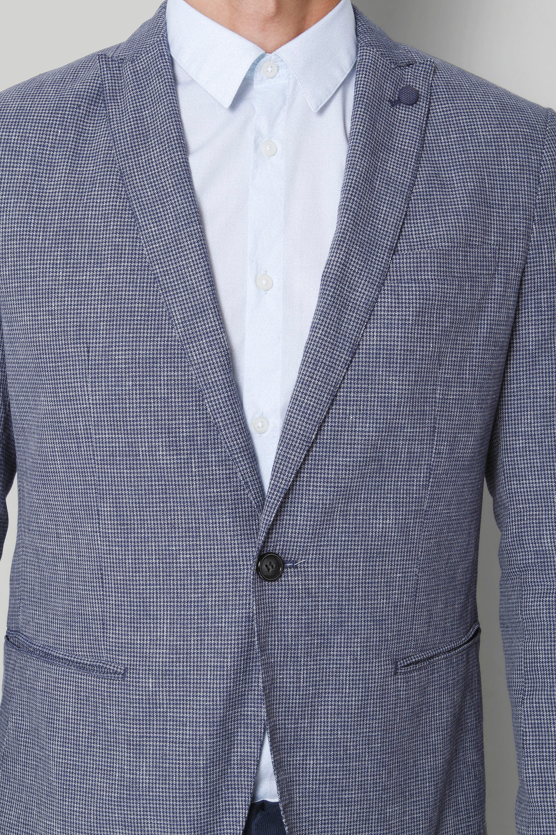 Blue Check Blazer