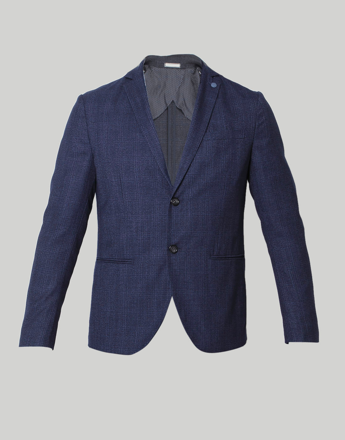 Blue Check Blazer