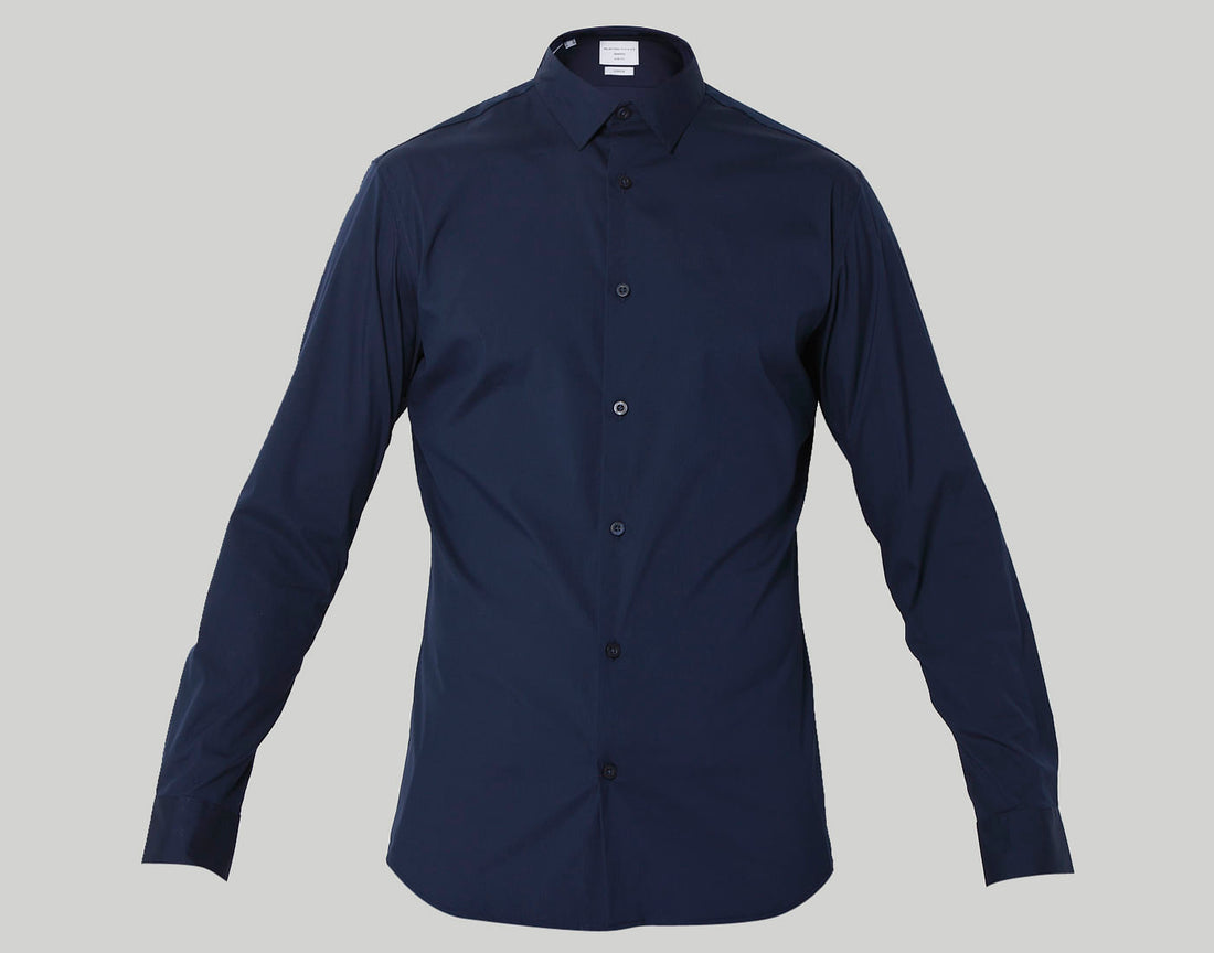 Blue Full Sleeves Shirt
